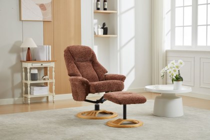 Aruba Fabric Swivel Recliner Chair Aruba Fabric Swivel Recliner Chair