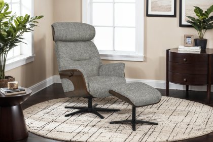 Wren Fabric Swivel Recliner Chair Wren Fabric Swivel Recliner Chair