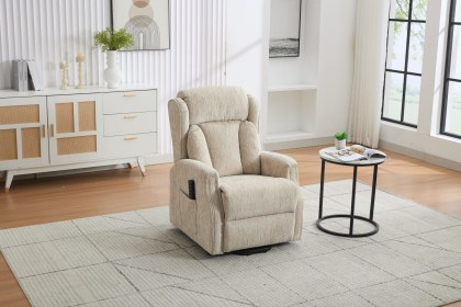 Aspen Fabric Riser Recliner Chair