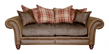 Alexander & James Hudson 2 Seater Pillow Back Sofa