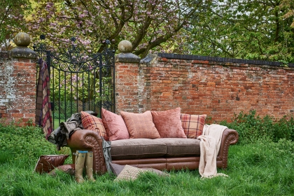 Alexander & James Hudson 3 Seater Pillow Back Sofa