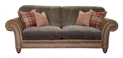 Alexander & James Hudson 3 Seater Standard Back Sofa