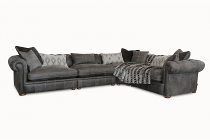 Alexander & James Retreat Fabric 4 Piece Corner Sofa