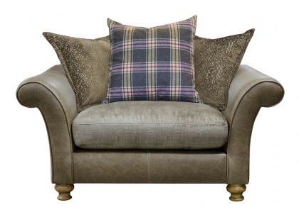 Alexander & James Blake Pillow Back Snuggler Chair