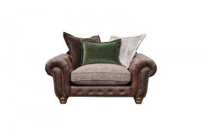 Alexander & James Wilson Pillow Back Snuggler Chair