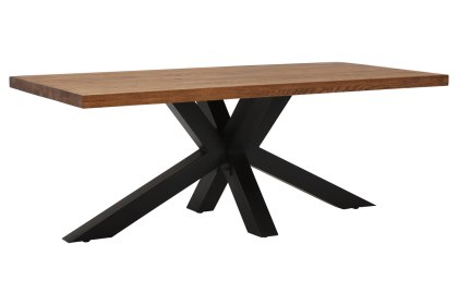 Soho Solid Oak 240cm Holburn Star Base Dining Table
