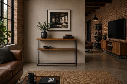 Soho Solid Oak Console Table