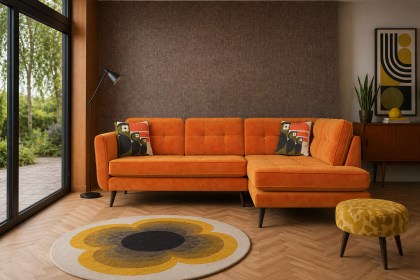 Orla Kiely Ivy L Shape Corner Sofa