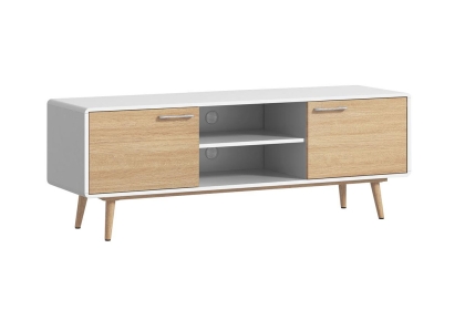 Princeton High Gloss White TV Unit