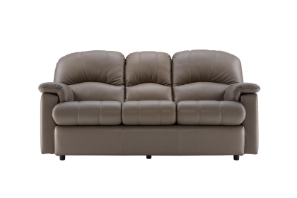 G Plan Chloe Leather Small 3 Seater Sofa