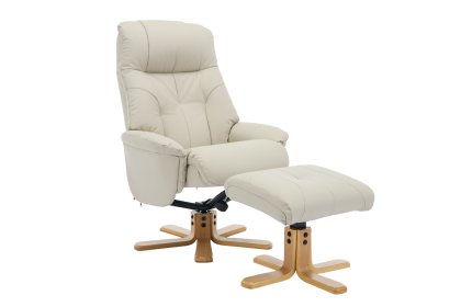 Dubai Swivel Recliner Chair & Footstool Dubai Swivel Recliner Chair & Footstool
