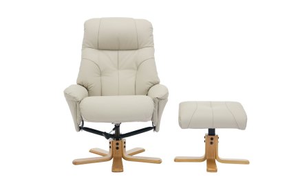 Dubai Swivel Recliner Chair & Footstool Dubai Swivel Recliner Chair & Footstool