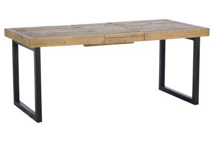 Nixon Reclaimed Wood 140cm-180cm Fully Extending Dining Table