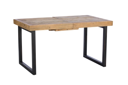 Nixon Reclaimed Wood 140cm-180cm Fully Extending Dining Table