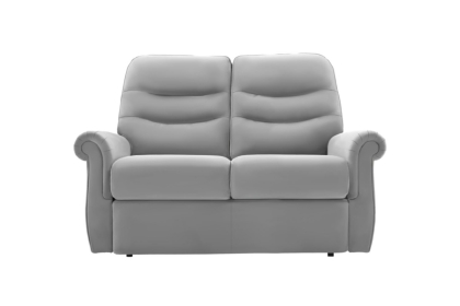 G Plan Holmes Leather 2 Seater Small Sofa