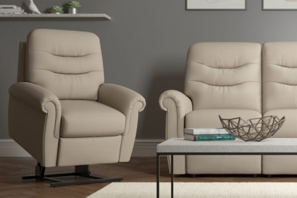 G Plan Holmes Leather Elevate Small Chair With Dual Motor