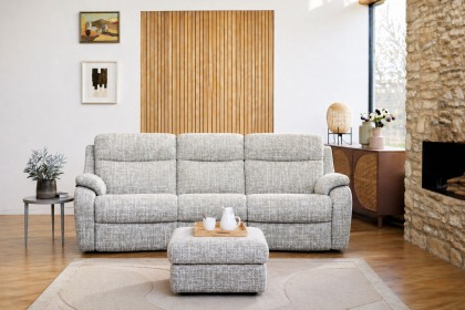 G Plan Kingsbury Fabric 3 Seater Curved Sofa