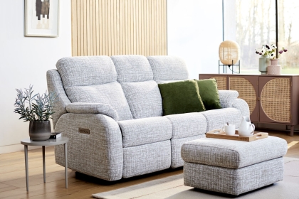 G Plan Kingsbury Fabric 3 Seater Sofa