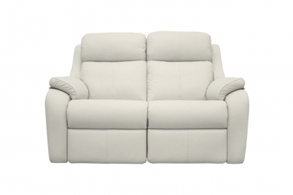 G Plan Kingsbury Leather 2 Seater Sofa