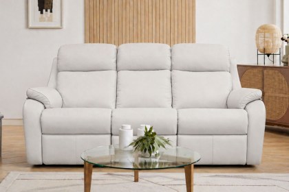 G Plan Kingsbury Leather 3 Seater Sofa