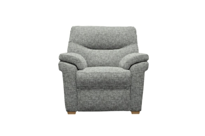 G Plan Seattle Fabric Chair With Show Wood