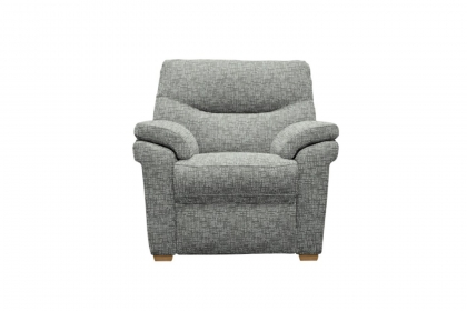 G Plan Seattle Fabric Chair With Wood Feet