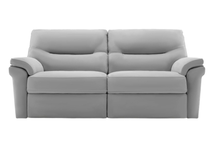 G Plan Seattle Leather 3 Seater Sofa