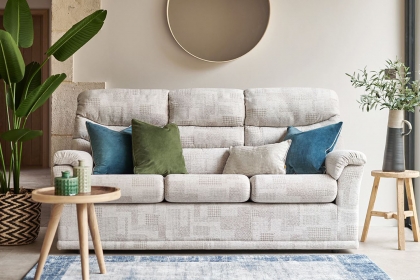 G Plan Malvern Fabric 3 Seater 3 Cushion Sofa