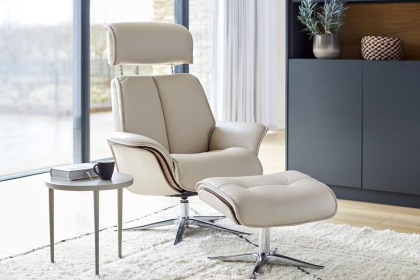 G Plan Ergoform Lund Leather Chair