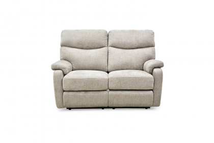 Monet 2 Seater Manual Recliner Sofa in Mink Fabric - STOCK Monet 2 Seater Manual Recliner Sofa in Mink Fabric - STOCK
