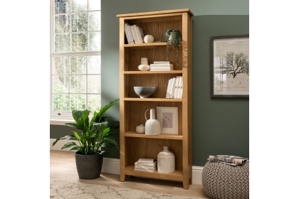 Chester Oak Tall Bookcase