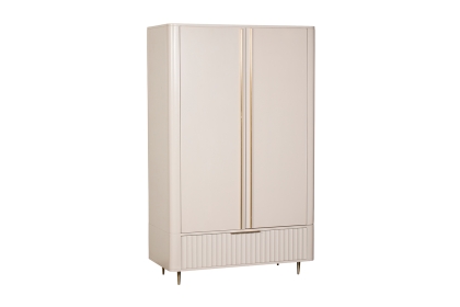 Lily Painted Mahogany Double Wardrobe