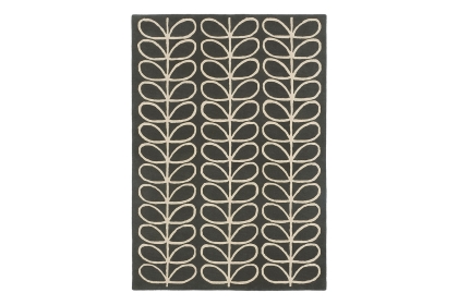 Orla Kiely Linear Stem Slate Rug