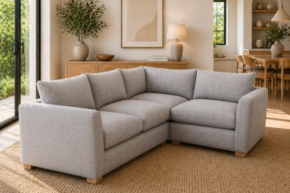 Metz 4 Seater Sectional Corner Sofa