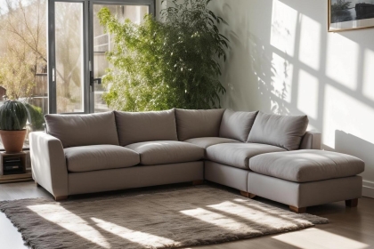 Metz 5 Seater L Shaped Sectional Corner Chaise Sofa