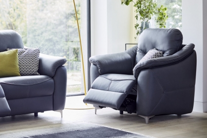G Plan Jackson Leather Armchair