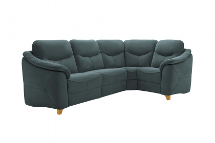 G Plan Jackson LHF Leather Corner Sofa
