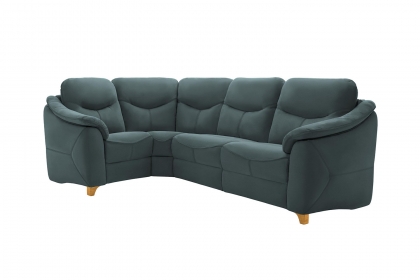 G Plan Jackson RHF Leather Corner Sofa