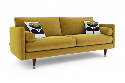 Orla Kiely Mimosa Large Sofa in Glyde Velvet