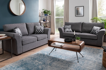 Harland 3 Seater Fabric Sofa