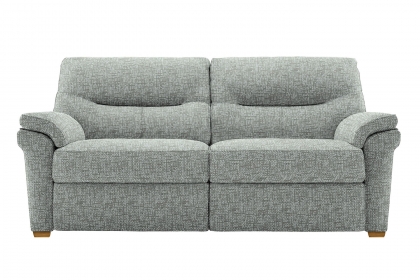 G Plan Seattle 3 Seater Sofa with Wood Feet in Remco