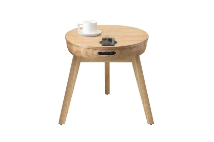 San Francisco Smart Lamp Table - Oak San Francisco Smart Lamp Table - Oak