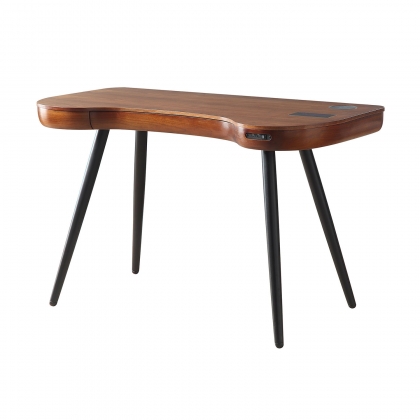 San Francisco Smart Desk - Walnut/WoodenTop