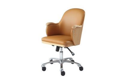 San Francisco Executive Chair - Oak/Tan