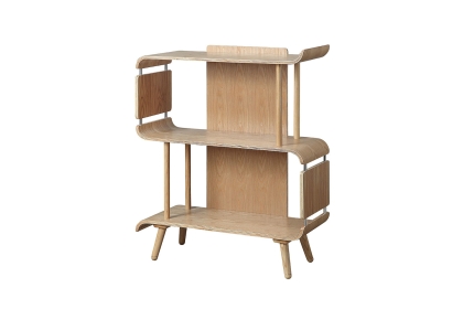 Vienna Short Bookcase - Oak Vienna Short Bookcase - Oak