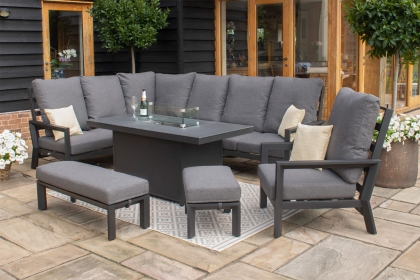 Garden Furniture Corner Sofa Furniture Sets with Tables