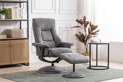 Riviera Swivel Chair and Stool
