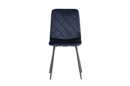 Indy Velvet Dining Chair in Deep Blue Indy Velvet Dining Chair in Deep Blue