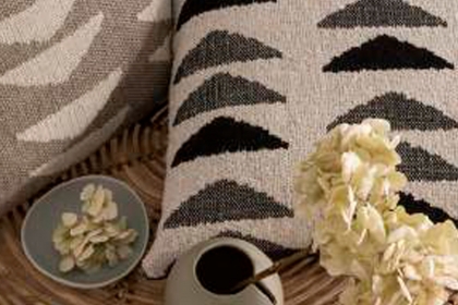 Scatter Cushion in Zara Taupe Scatter Cushion in Zara Taupe