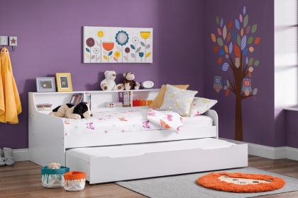 Gru Pure White Childrens Day Bed Gru Pure White Childrens Day Bed